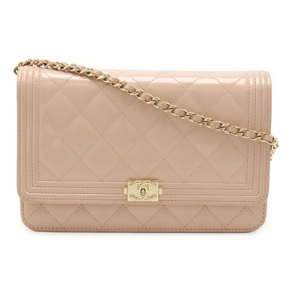 Chanel Boy Matelasse Chain Wallet Shoulder Bag